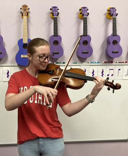 violin instructor Joshua W.