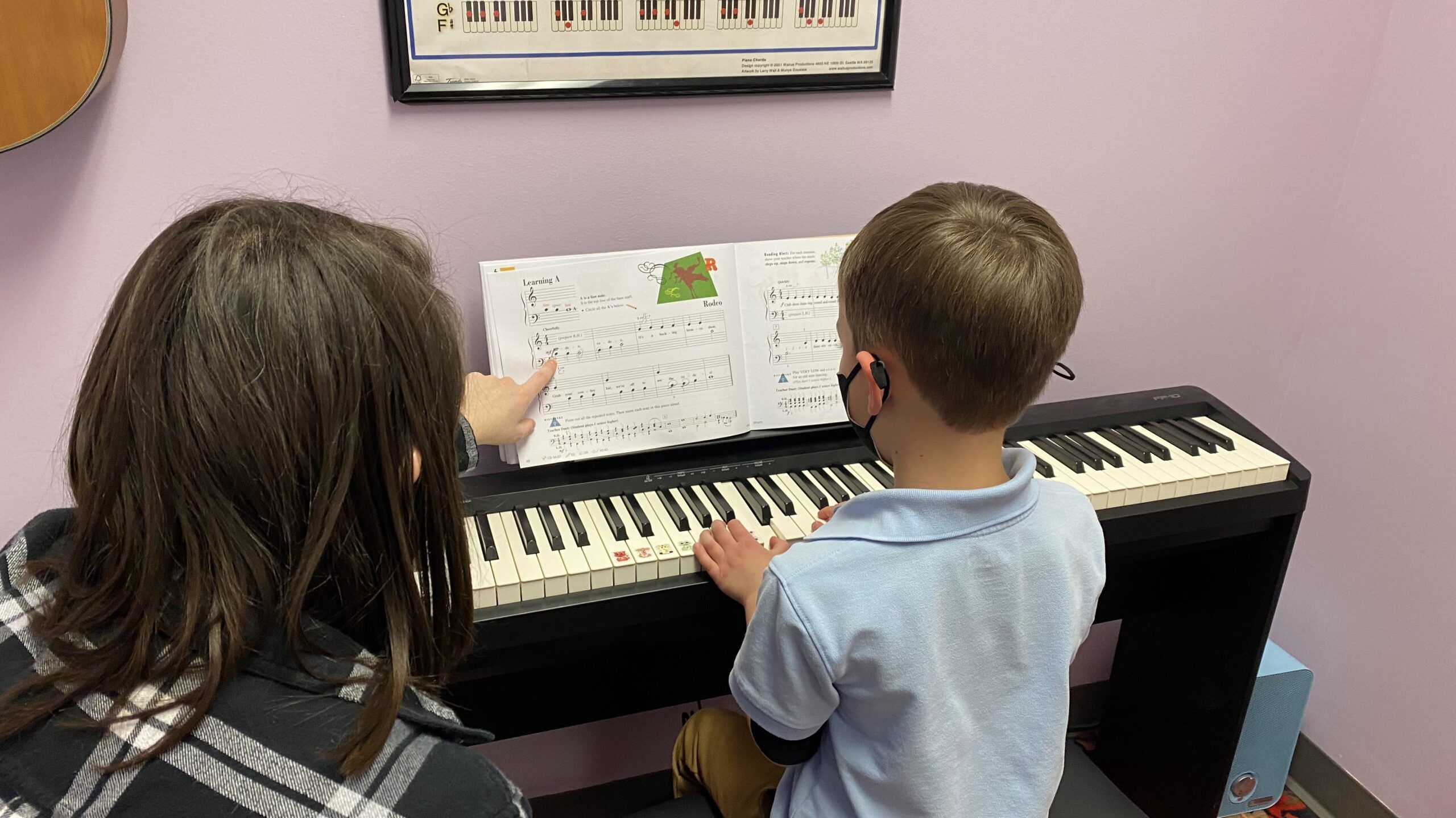 Engaging Piano Lesson