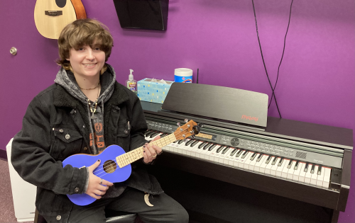 Nico Todd instructor ukulele, guitar, piano