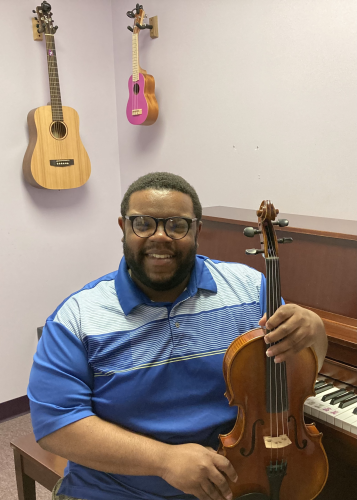 violin instructor Joshua W.