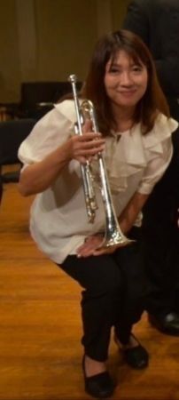 Trumpet instructor Kasumi