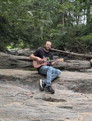 Guitar instructor Michael D.